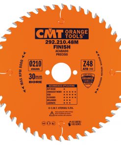 CMT 292.165.40H - Fine cut-off circular saw blades Finishing