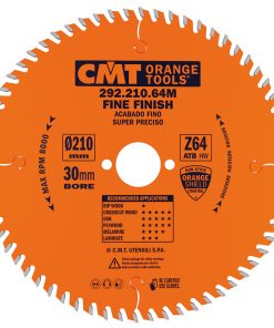 CMT 292.165.56H - Fine cut-off circular saw blades