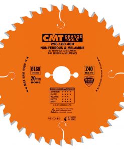CMT 296.165.56H - Industrial non-ferrous metal and laminated panel circular saw blades