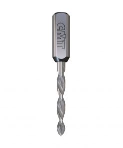 CMT 314.070.22 - Solid Carbide Dowel Drills for Through Holes - LONG LIFE SHARPENING, S=10mm - L=70mm
