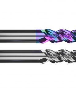 M.A.Ford 33400 TuffCut XR-AL 3 Flute Roughing End Mill for AL 1/4x1/2x2x.020R Gem+