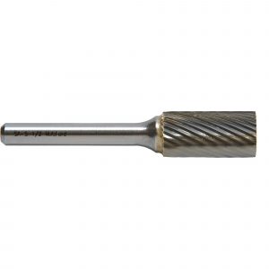 M.A.Ford 76327 Edge Hog Bur Cylindrical Flat End 3/8x3/4x2-3/4 SA-3-F Alt Diam