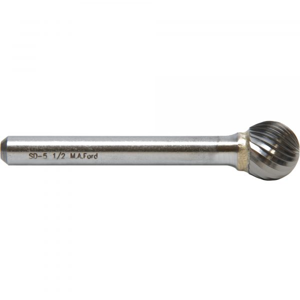 M.A.Ford 43273 Edge Hog Bur Spherical 5/8x9/16x2-9/16 SD-6-F