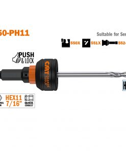 CMT 550-PA06 - 550-PH PUSH&LOCK centering shafts and arbors