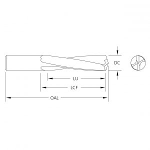 M.A.Ford 25148 Twister Hi-Tuff Drill #55x5/8x1-5/8
