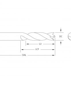 M.A.Ford 27181 Twister Brad and Spur Drill 4.80mmx25.5x57