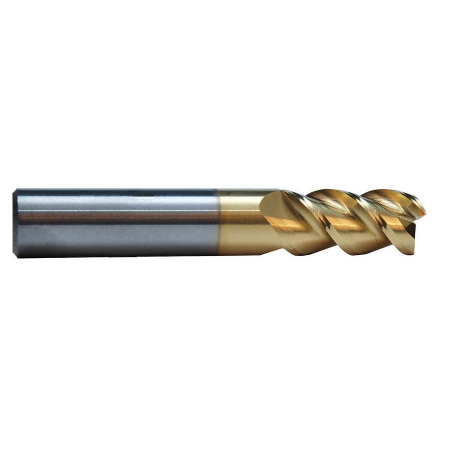 M.A.Ford 11216 TuffCut SS 3 Flute End Mill 3/16x9/16x2 TiN