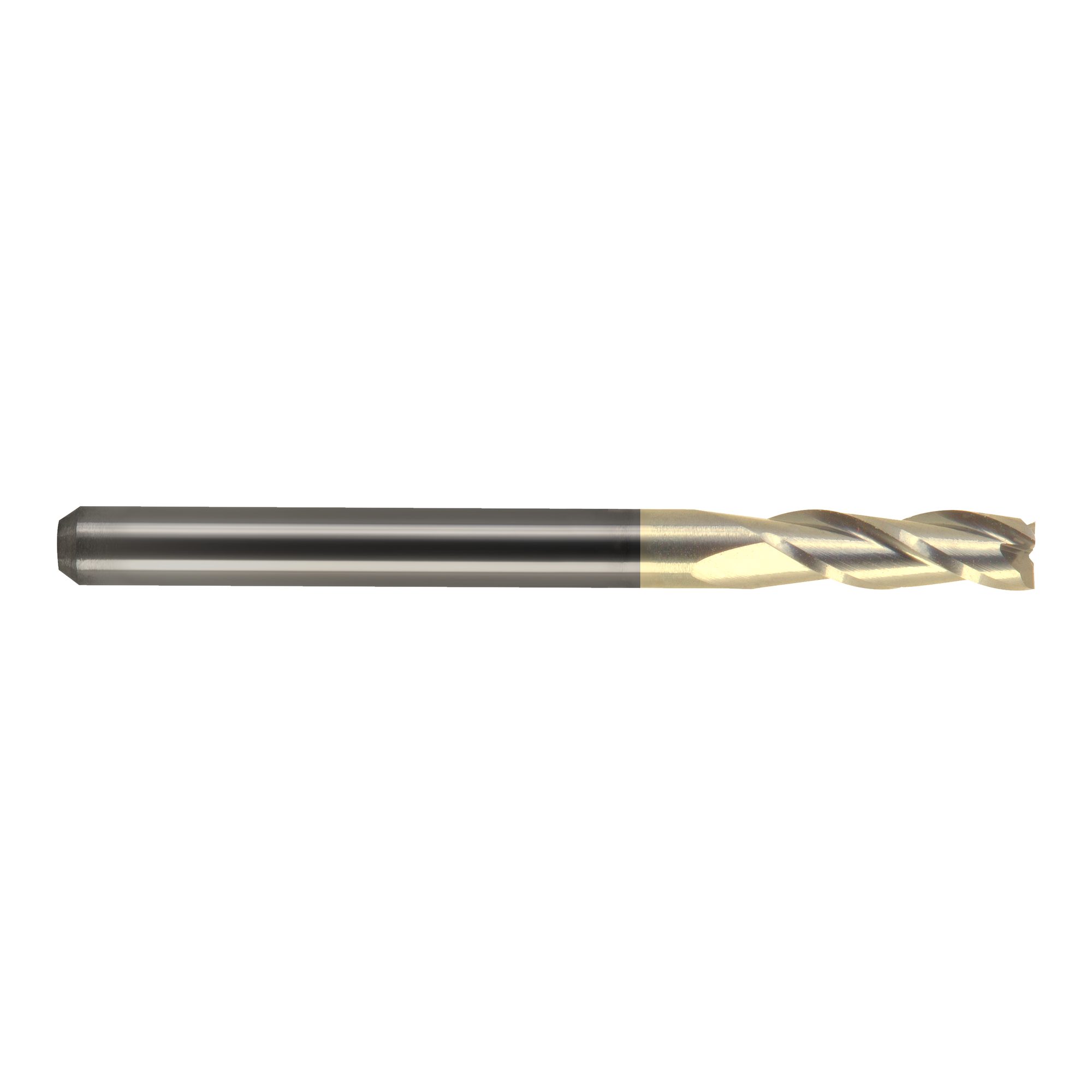 M.A.Ford 16238 TuffCut GP 3 Flute End Mill 1/8x3/8x1-1/2x.010R Fordlube