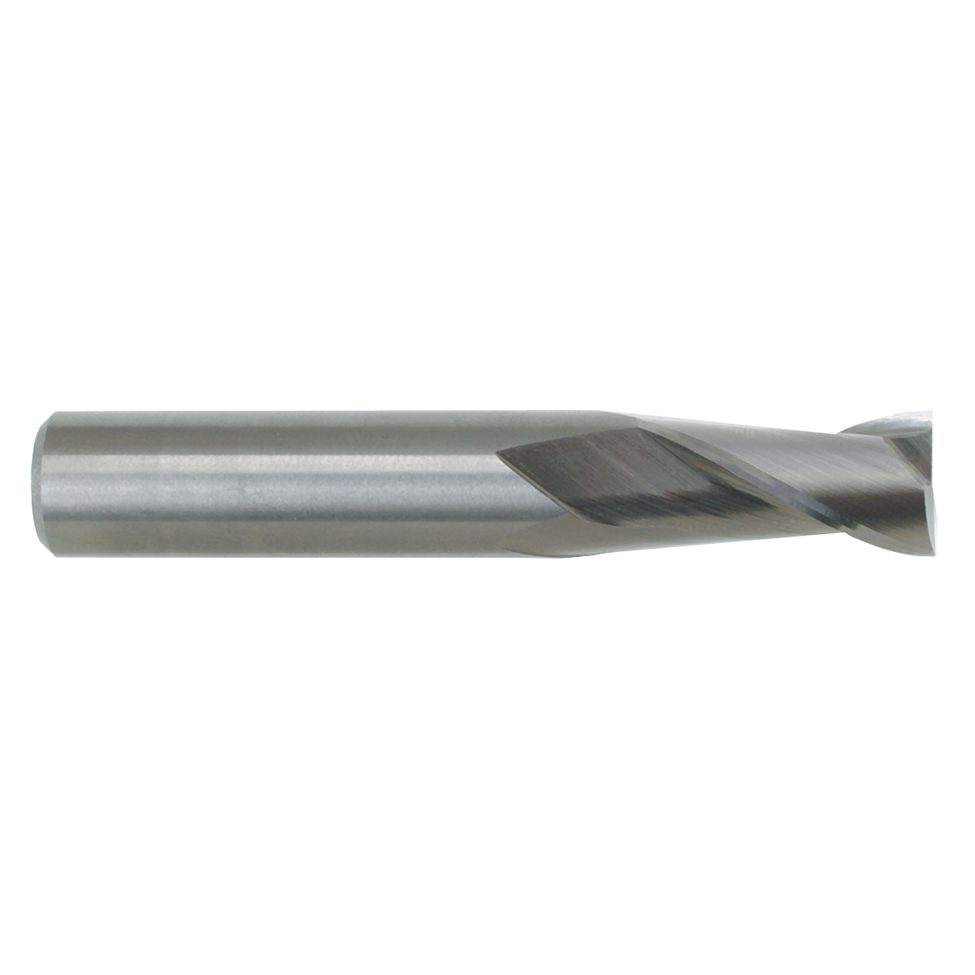 M.A.Ford 14663 TuffCut GP 2 Flute End Mill 1/8x1/2x1-1/2 .008R
