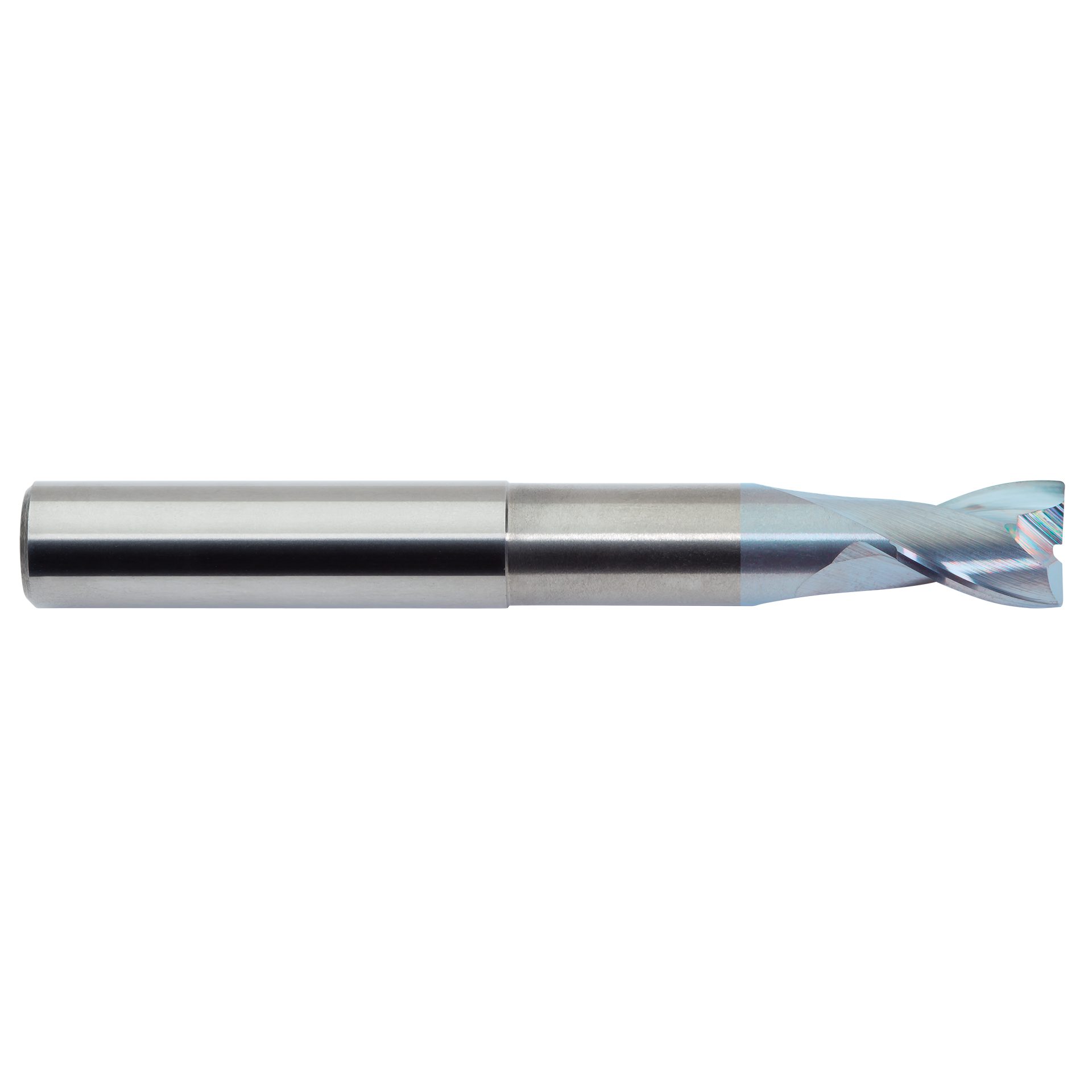 M.A.Ford 77002 TuffCut AL 2 Flute End Mill Necked 3/16x1/4x9/16x2x3/16 Shk .008R ALtima