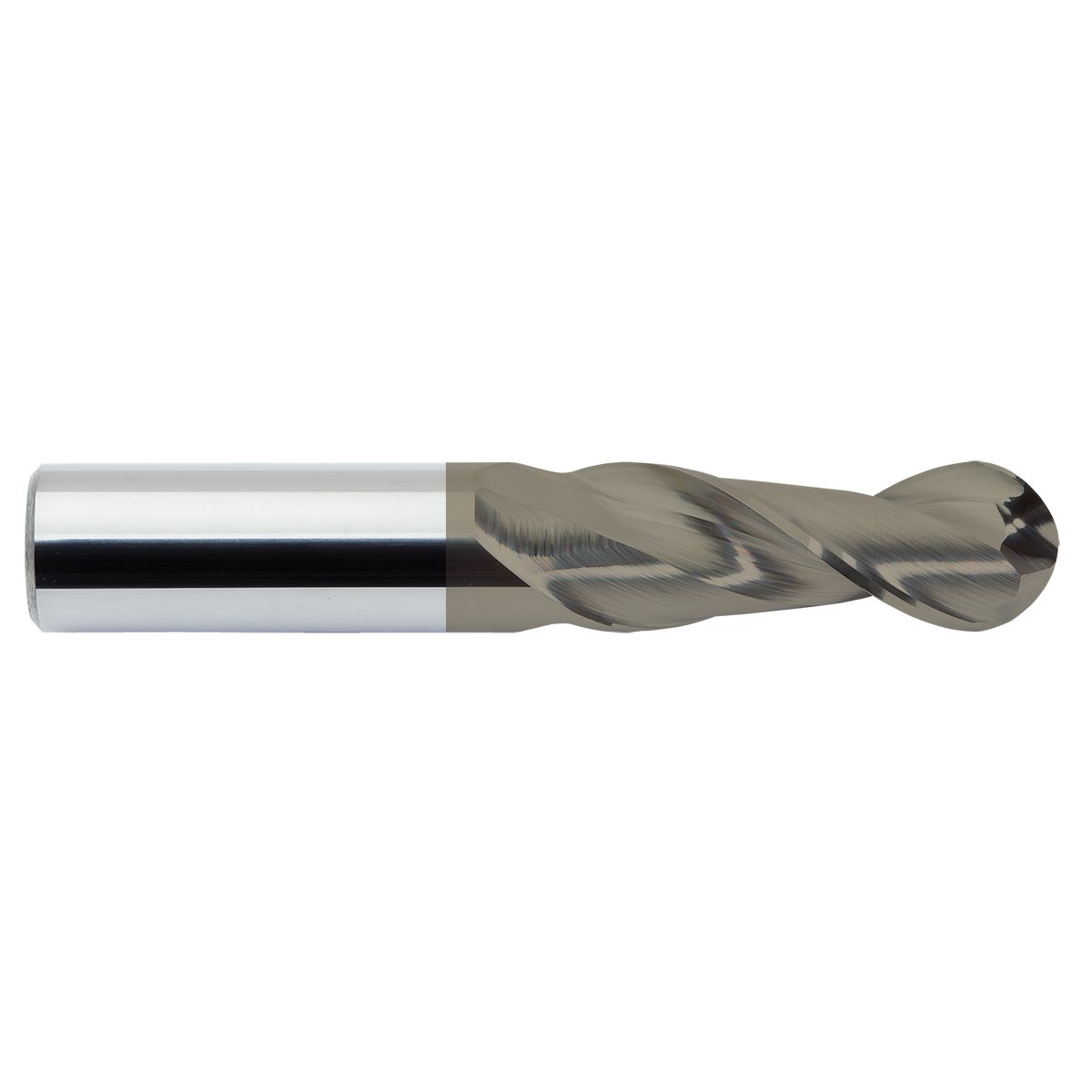 M.A.Ford 77016 TuffCut AL 2 Flute Ball Nose End Mill 5/16x1/2x2-1/2x5/16 Shk CERAedge