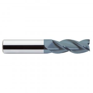 M.A.Ford 77091 TuffCut X-AL 3 Flute End Mill Finisher 1/4x1-1/4x3x1/4 Shk .060R TiCN