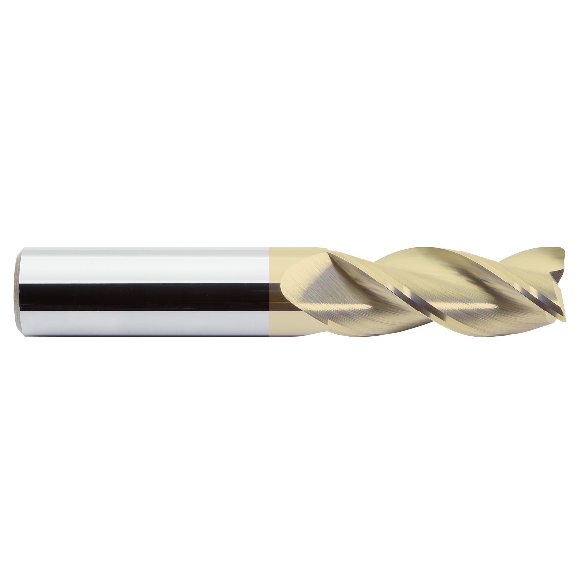 M.A.Ford 10618 TuffCut X-AL 3 Flute End Mill Finisher 3/8x1-1/2x3-1/2x3/8 Shk .030R Fordlube