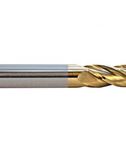 M.A.Ford 14092 TuffCut GP 4 Flute Ball Nose End Mill 7/16x1x2-3/4 TiN