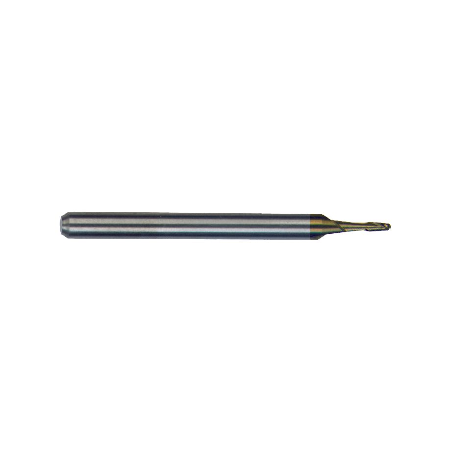 M.A.Ford 77191 TuffCut GP 2 Flute Ball Nose End Mill 1/16x3/16x1-1/2 TiN