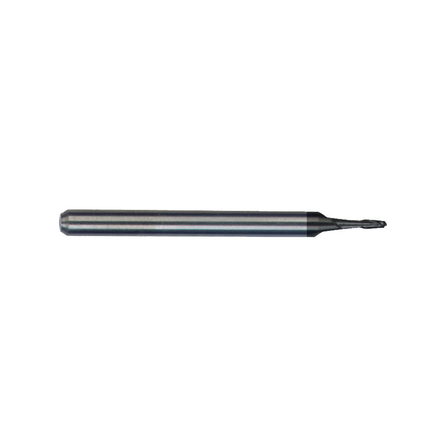 M.A.Ford 11561 TuffCut GP 2 Flute Ball Nose End Mill 2.50mmx12x38 TiCN