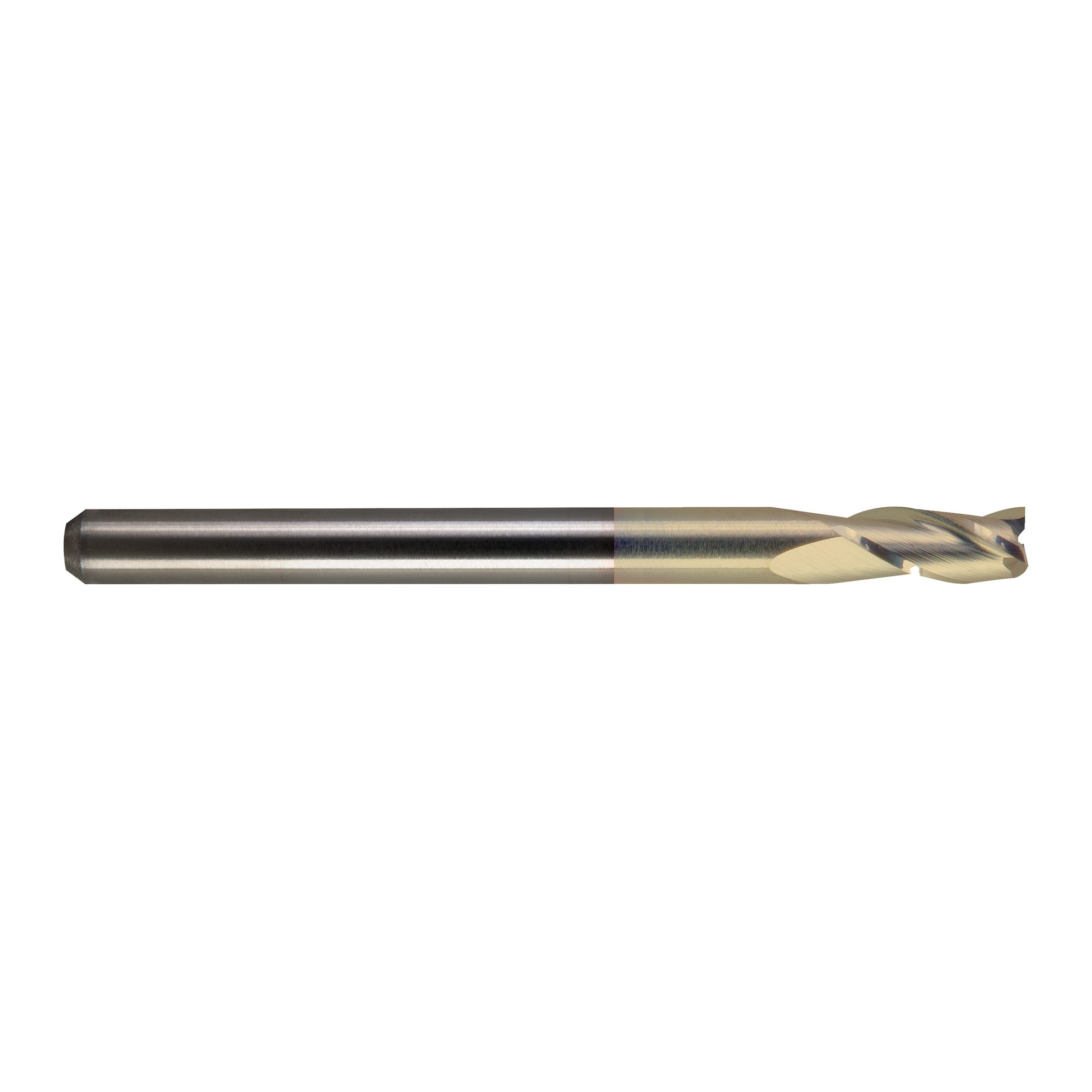 M.A.Ford 17009 TuffCut GP 3 Flute End Mill Stub 1/8x1/4x1-1/2x.005R Fordlube