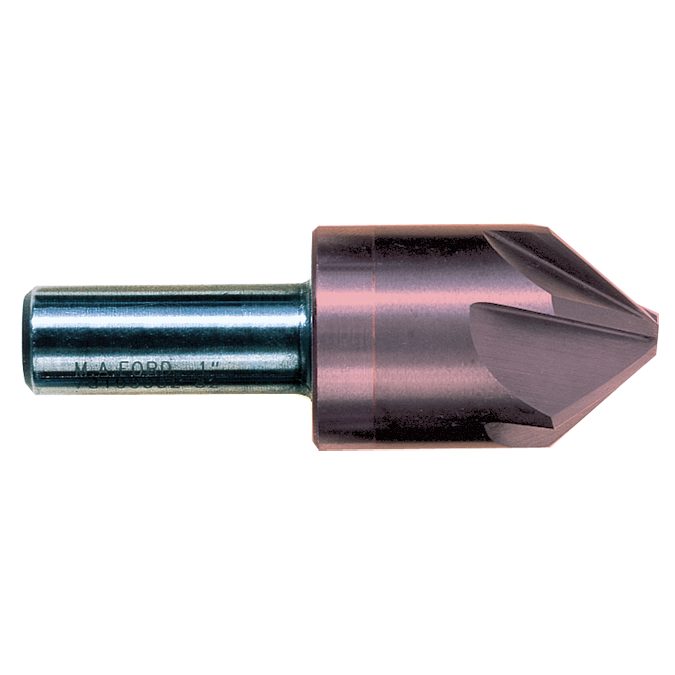 M.A.Ford 19538 Carbide 6 Flute Countersink 3/8x60°x1/4 Shk ALtima Xtreme