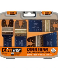 CMT OMM-X16 - 16 piece Multipurpose Set for Oscillating Multi-tools